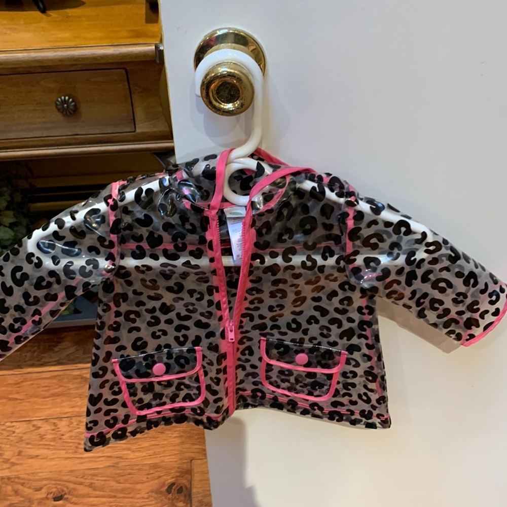 Little Me hooded rain slicker